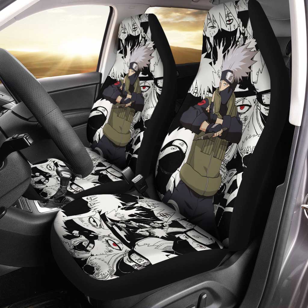 Kakashi Car Seat Covers Custom Manga Anime Car Accessories - Gearcarcover - 1