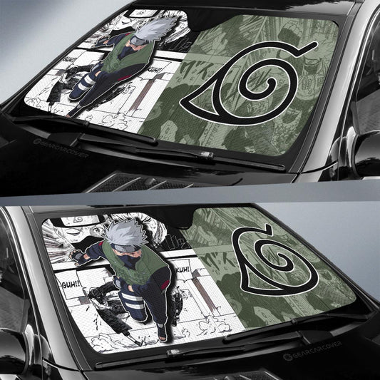 Kakashi Car Sunshade Custom Mix Manga Car Accessories - Gearcarcover - 2