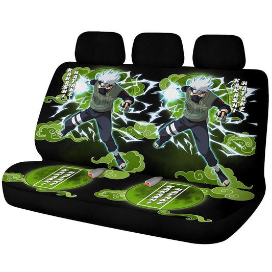 Kakashi Chidori Car Back Seat Covers Custom Anime Car Accessories - Gearcarcover - 1