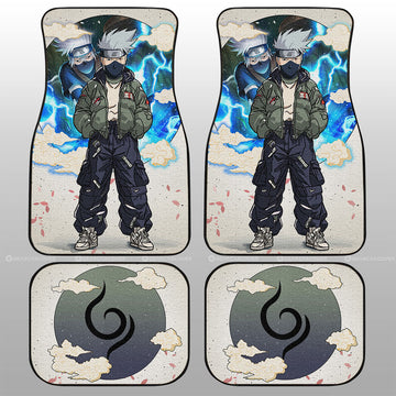 Kakashi Hatake Car Floor Mats Anime Collection - Gearcarcover - 1
