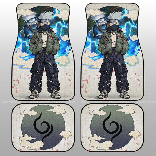 Kakashi Hatake Car Floor Mats Anime Collection - Gearcarcover - 1