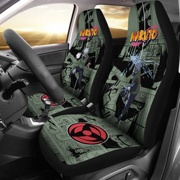 Kakashi Jutsu Car Seat Covers Custom Anime Car Accessories - Gearcarcover - 1