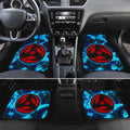 Kakashi Mangekyo Sharingan Car Floor Mats Custom Tie Dye Style - Gearcarcover - 2