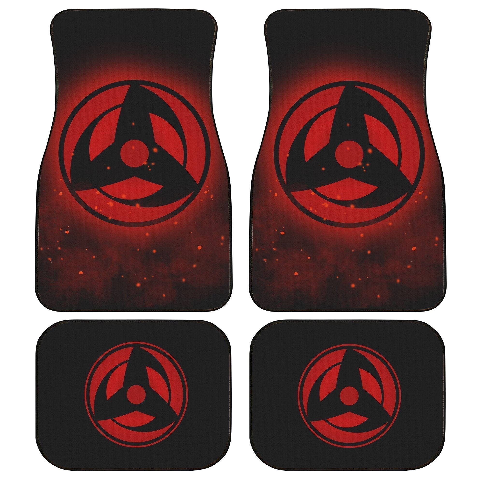 Kakashi Mangekyou Car Floor Mats Custom Sharingan Anime Car Accessories - Gearcarcover - 1