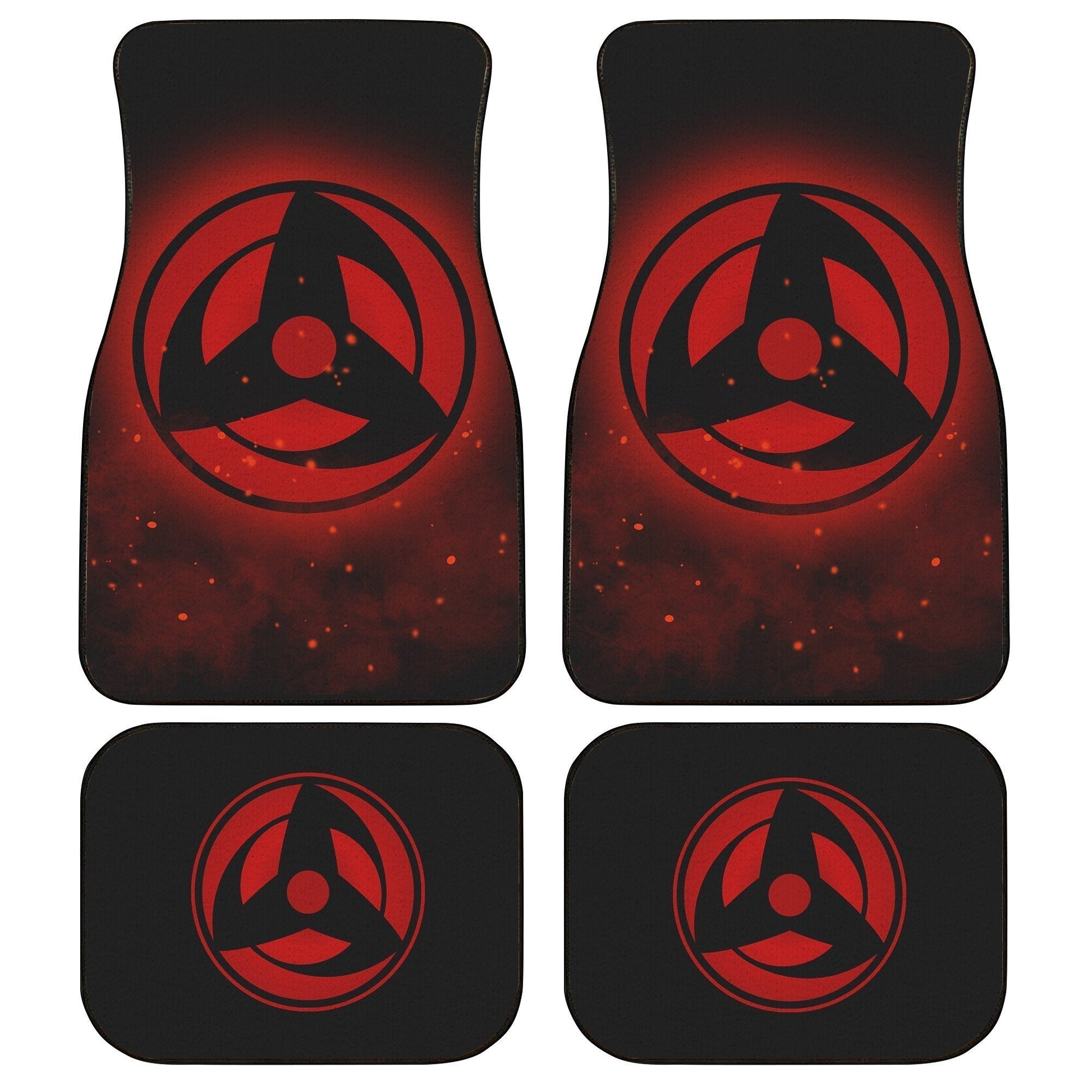 Kakashi Mangekyou Car Floor Mats Custom Sharingan Anime Car Accessories - Gearcarcover - 1