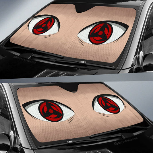 Kakashi Mangekyou Sharingan Car Sunshade Custom Anime Car Accessories - Gearcarcover - 2