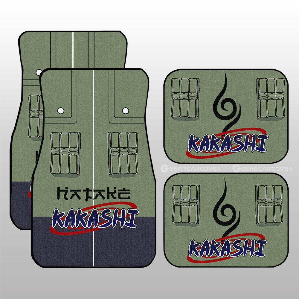 Kakashi Uniform Car Floor Mats Custom Anime Car Interior Accessories - Gearcarcover - 1