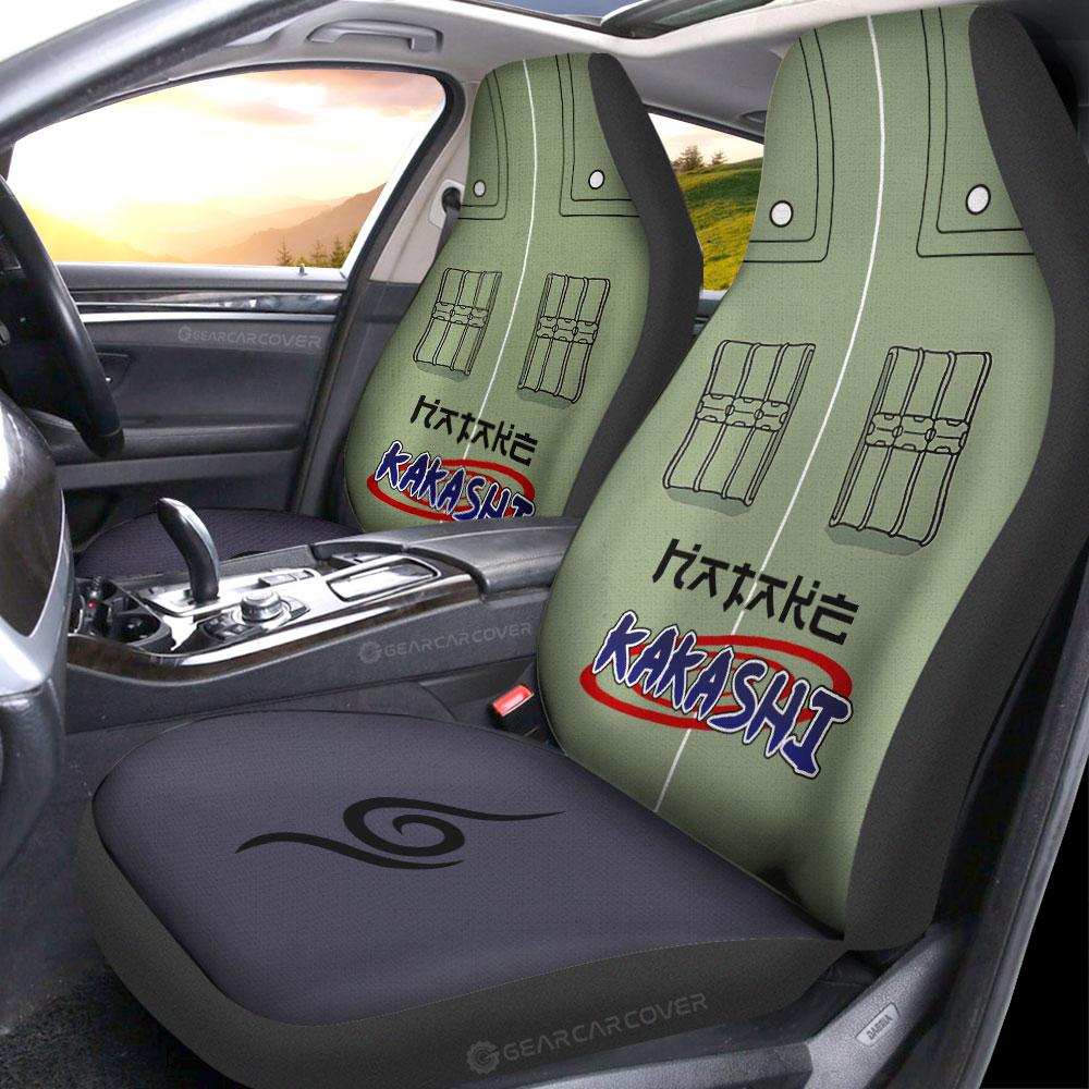 Kakashi Uniform Car Seat Covers Custom Anime Car Interior Accessories - Gearcarcover - 2