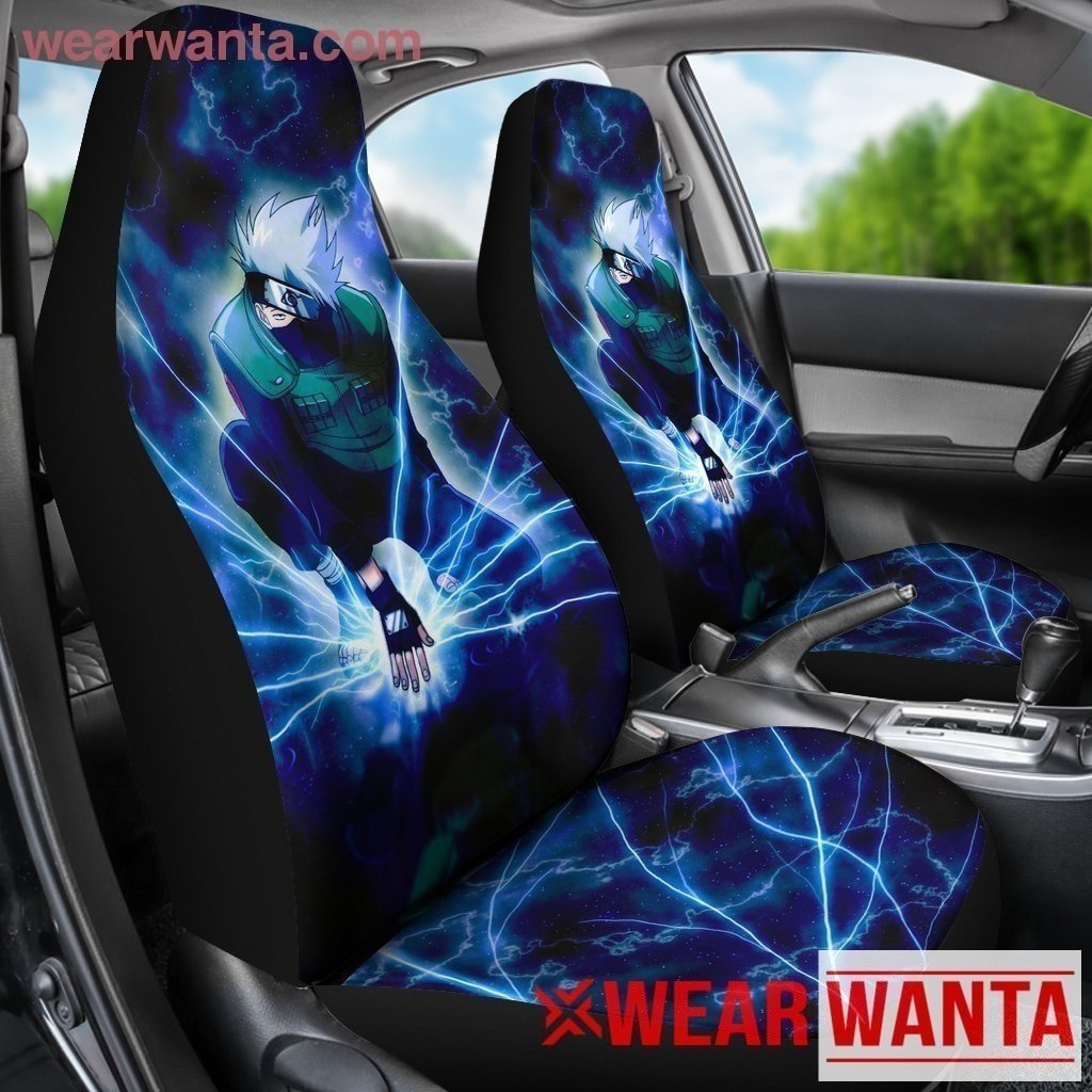 Kakashi's Chidori Car Seat Covers Custom Anime Car Accessories - Gearcarcover - 3