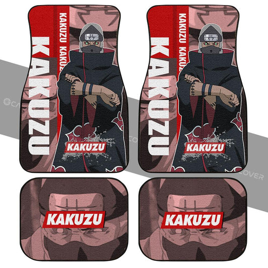 Kakuzu Akatsuki Car Floor Mats Custom Anime Car Accessories - Gearcarcover - 2