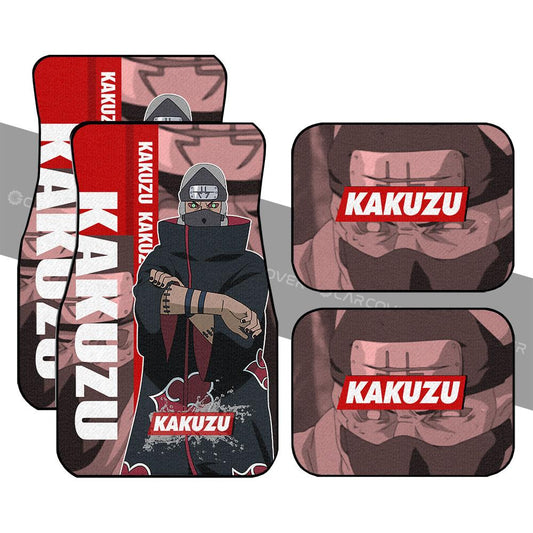 Kakuzu Akatsuki Car Floor Mats Custom Anime Car Accessories - Gearcarcover - 1