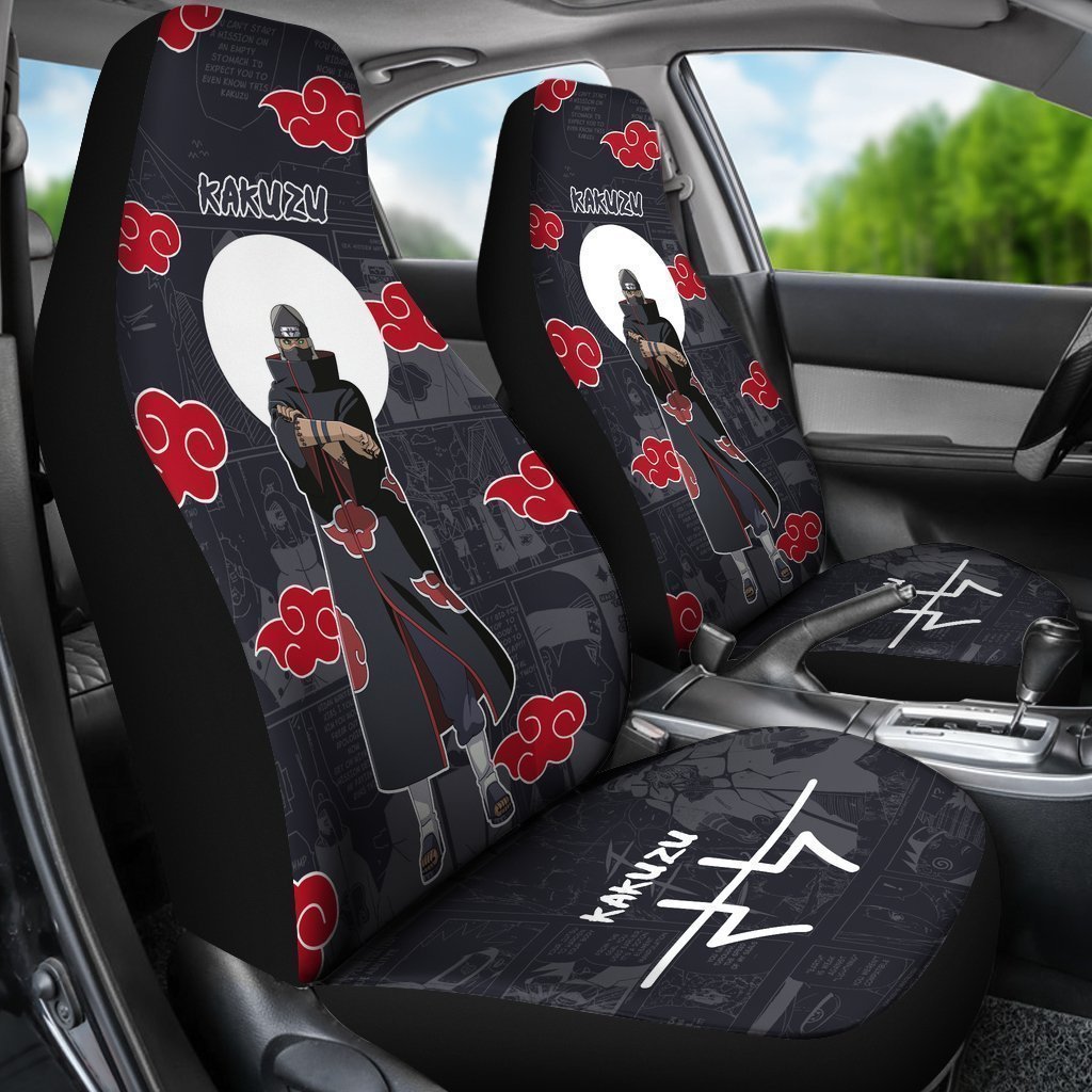 Kakuzu Akatsuki Car Seat Covers Custom Anime Car Accessories - Gearcarcover - 3