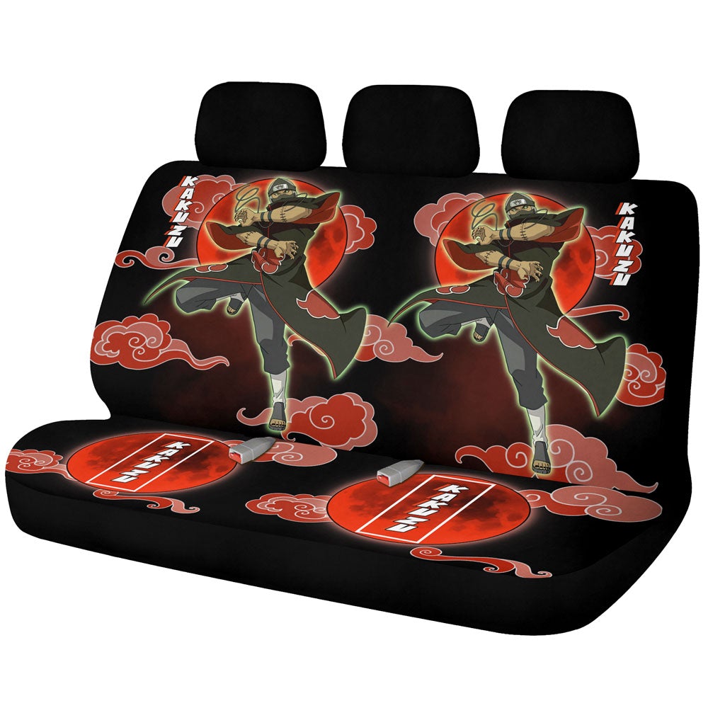 Kakuzu Car Back Seat Covers Custom Anime Car Accessories - Gearcarcover - 1