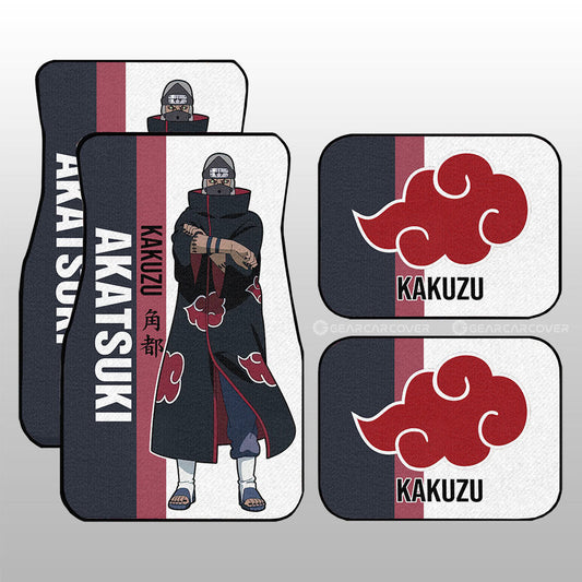 Kakuzu Car Floor Mats Custom Anime Car Accessories - Gearcarcover - 1