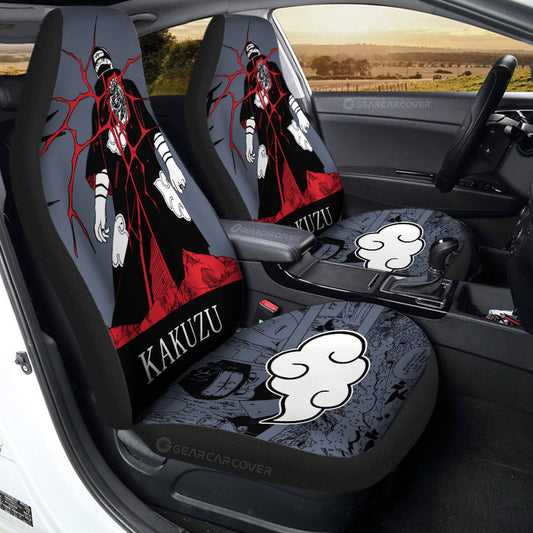 Kakuzu Car Seat Covers Custom Car Accessories Manga Color Style - Gearcarcover - 1