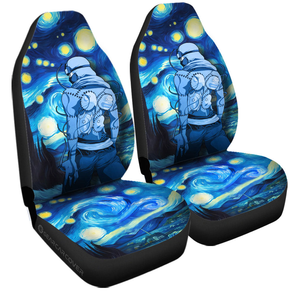 Kakuzu Car Seat Covers Custom Starry Night Styles - Gearcarcover - 3