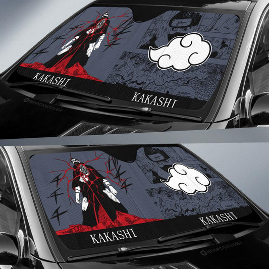 Kakuzu Car Sunshade Custom Anime Car Accessories Manga Color Style - Gearcarcover - 2