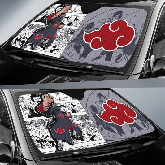 Kakuzu Car Sunshade Custom Mix Manga Car Accessories - Gearcarcover - 2
