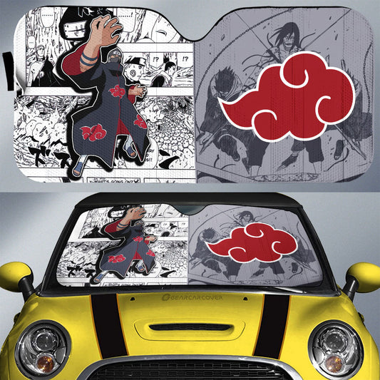 Kakuzu Car Sunshade Custom Mix Manga Car Accessories - Gearcarcover - 1