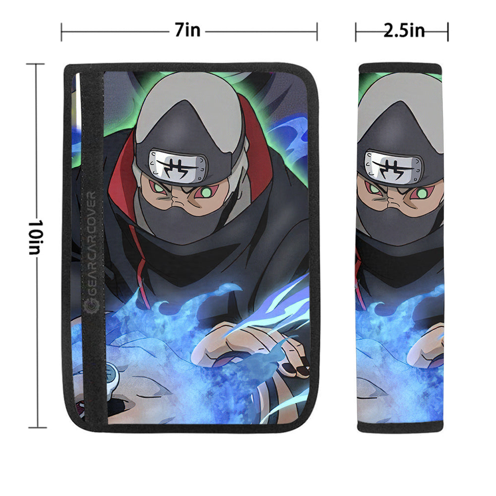 Kakuzu Seat Belt Covers Custom For Anime Fans - Gearcarcover - 1