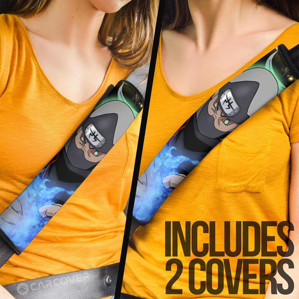 Kakuzu Seat Belt Covers Custom For Fans - Gearcarcover - 2