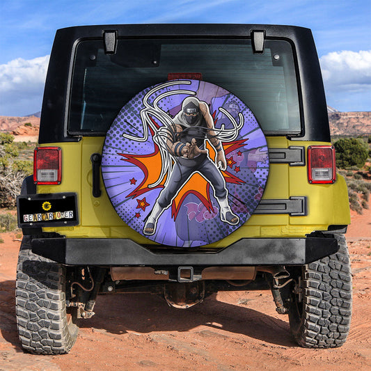 Kakuzu Spare Tire Covers Custom Anime Car Accessories - Gearcarcover - 2