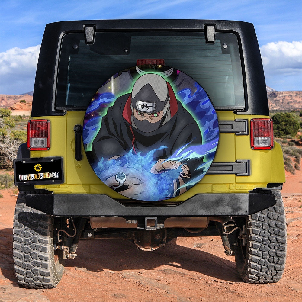 Kakuzu Spare Tire Covers Custom For Anime Fans - Gearcarcover - 3