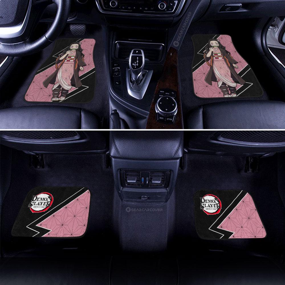 Kamado Nezuko Car Floor Mats Custom Car Accessories - Gearcarcover - 3