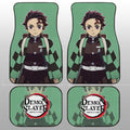 Kamado Tanjiro Car Floor Mats Custom - Gearcarcover - 2