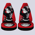 Kamado Tanjiro Car Seat Covers Custom Car Accessories Manga Style For Fans - Gearcarcover - 4