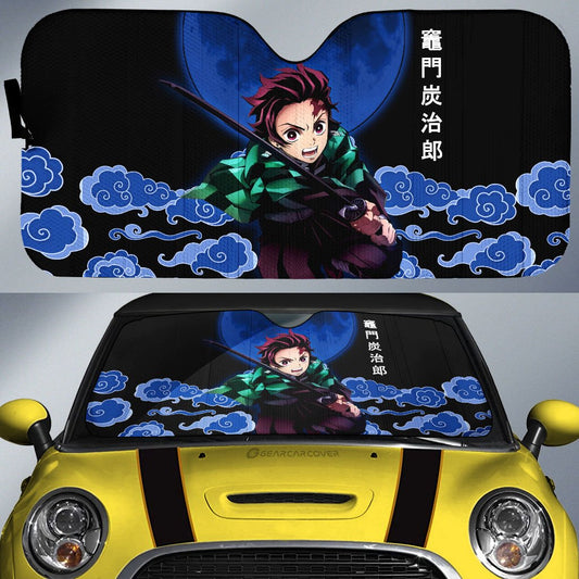 Kamado Tanjiro Car Sunshade Custom Car Accessories - Gearcarcover - 1