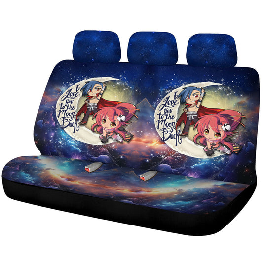 Kamina And Yoko Car Back Seat Covers Custom Car Accessories - Gearcarcover - 1