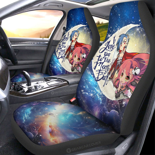 Kamina And Yoko Car Seat Covers Custom Car Accessories - Gearcarcover - 1