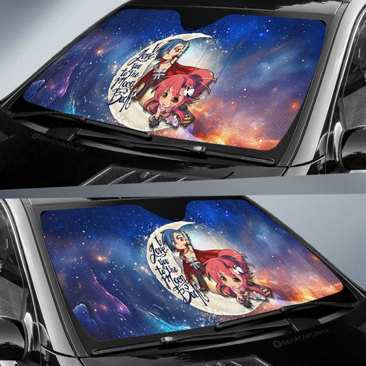 Kamina And Yoko Car Sunshade Custom Car Accessories - Gearcarcover - 2