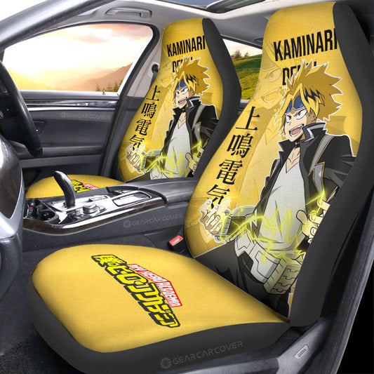 Kaminari Denki Car Seat Covers Custom Car Accessories For Fans - Gearcarcover - 2