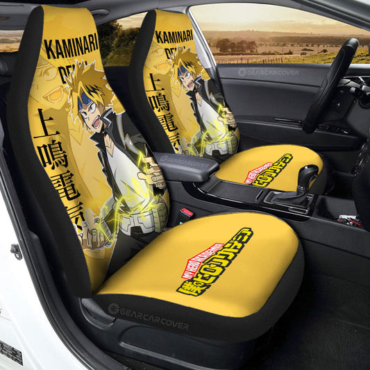 Kaminari Denki Car Seat Covers Custom Car Accessories For Fans - Gearcarcover - 1