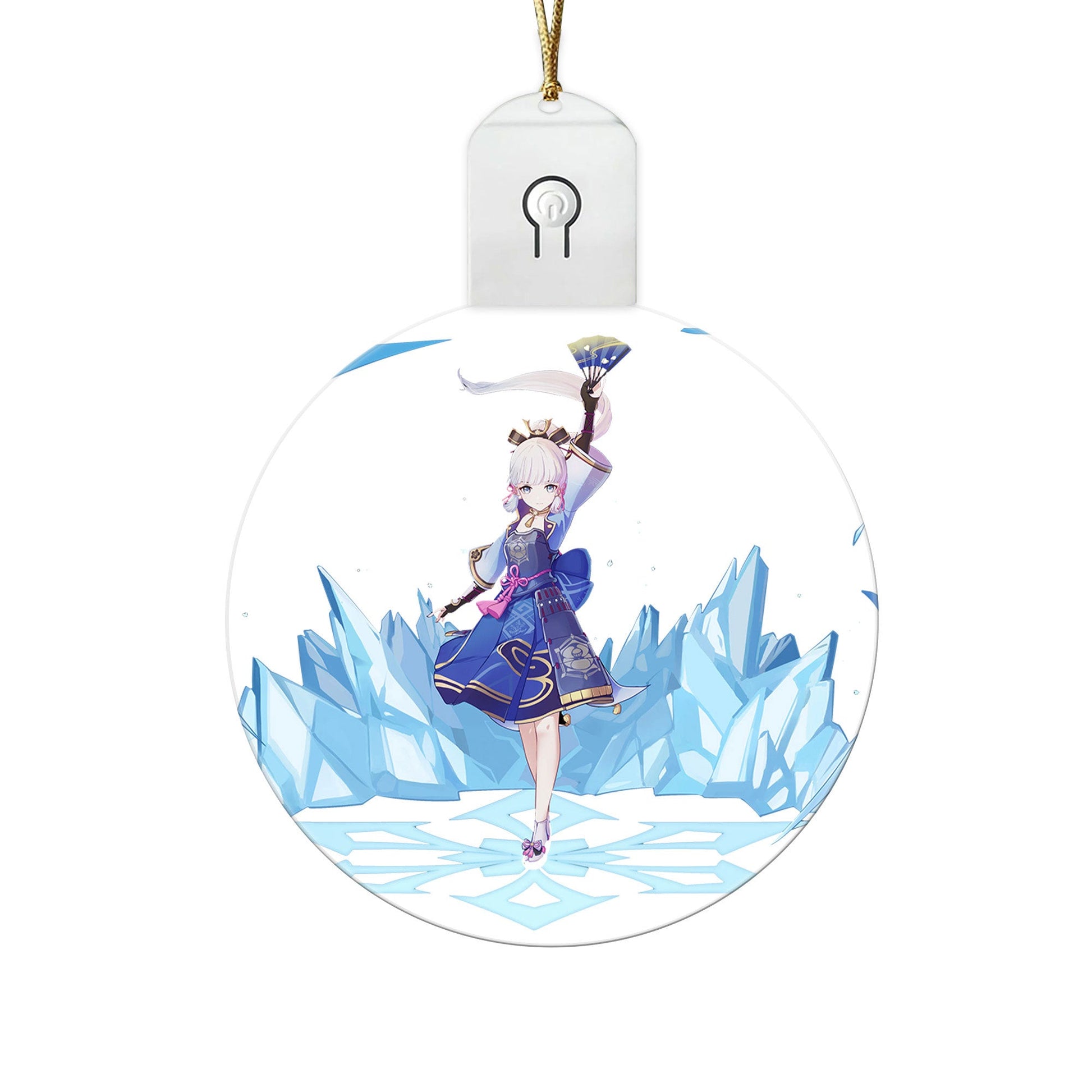 Kamisato Ayaka Led Ornament Custom Car Decorations - Gearcarcover - 1