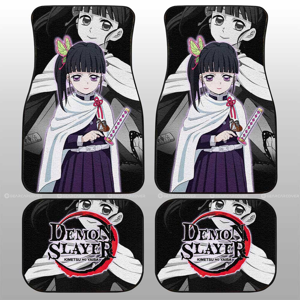 Kanao Tsuyuri Car Floor Mats Custom Demon Slayer Anime Car Accessories - Gearcarcover - 1