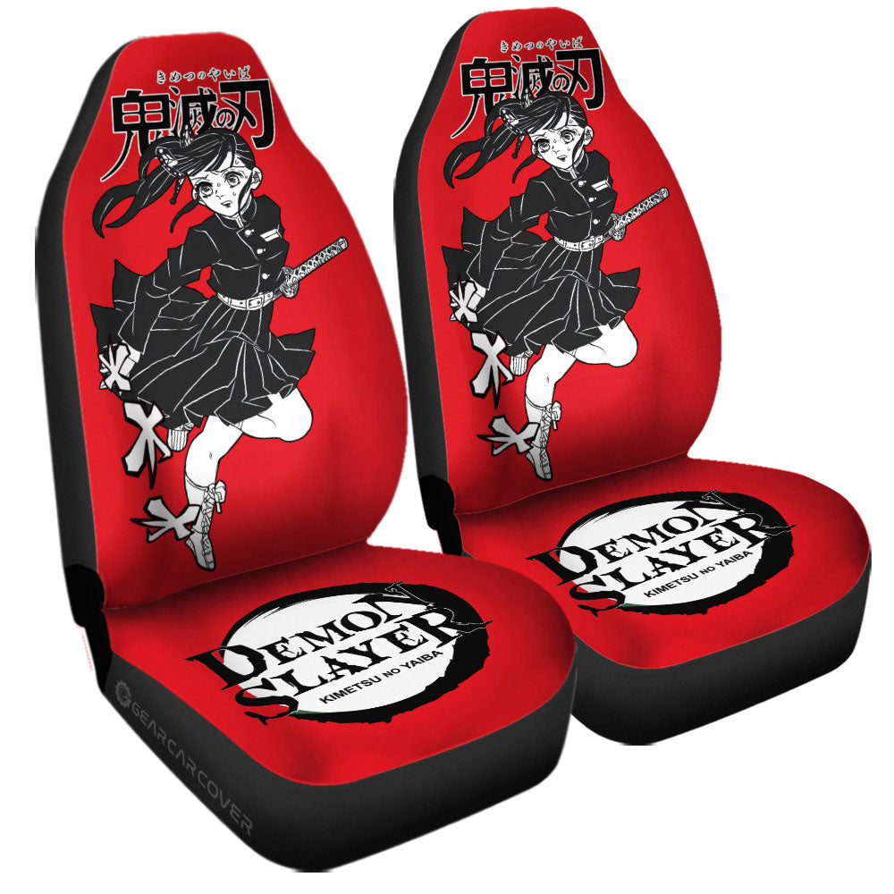 Kanao Tsuyuri Car Seat Covers Custom Car Accessories Manga Style For Fans - Gearcarcover - 3