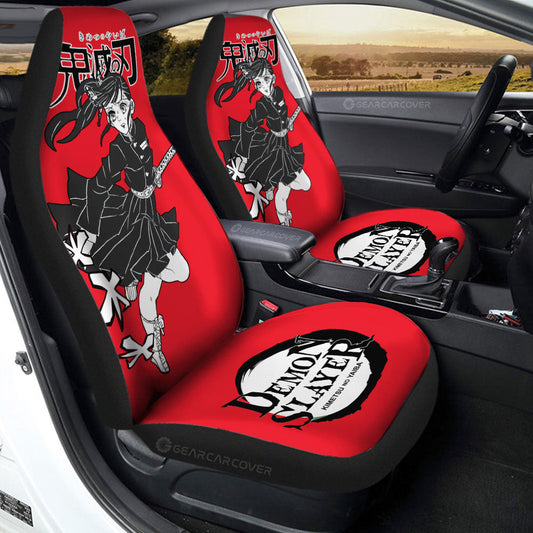 Kanao Tsuyuri Car Seat Covers Custom Car Accessories Manga Style For Fans - Gearcarcover - 1