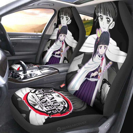 Kanao Tsuyuri Car Seat Covers Custom Demon Slayer Anime Car Accessories - Gearcarcover - 1