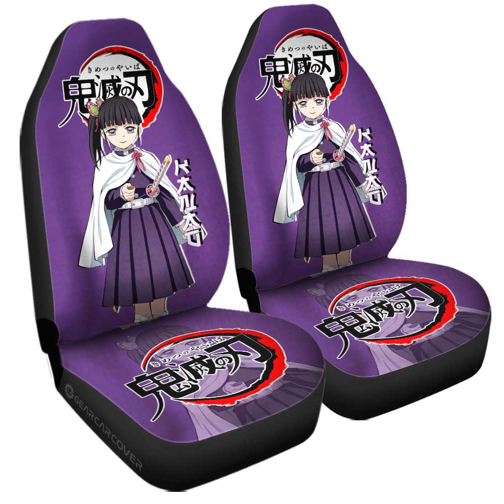 Kanao Tsuyuri Car Seat Covers Custom Demon Slayer Anime Car Accessories - Gearcarcover - 3
