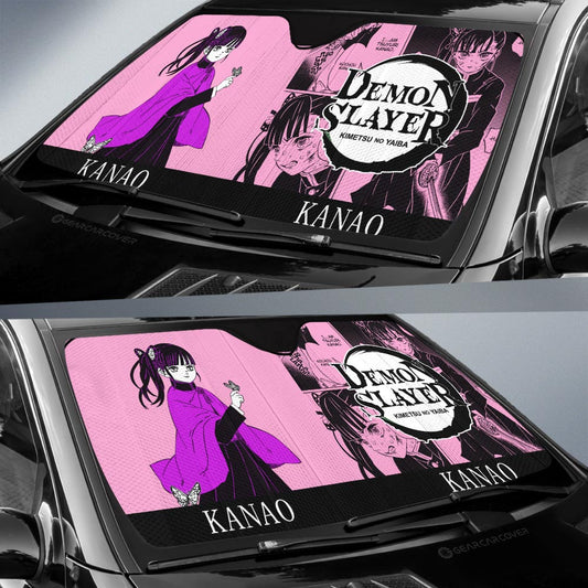 Kanao Tsuyuri Car Sunshade Custom Car Accessories Manga Style - Gearcarcover - 2