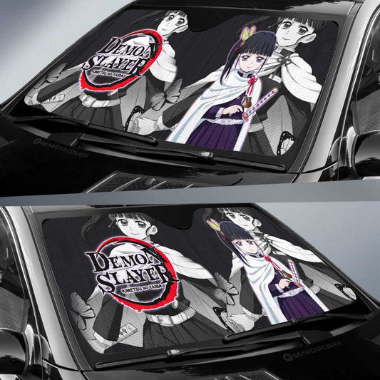 Kanao Tsuyuri Car Sunshade Custom Demon Slayer Anime Car Accessories - Gearcarcover - 2