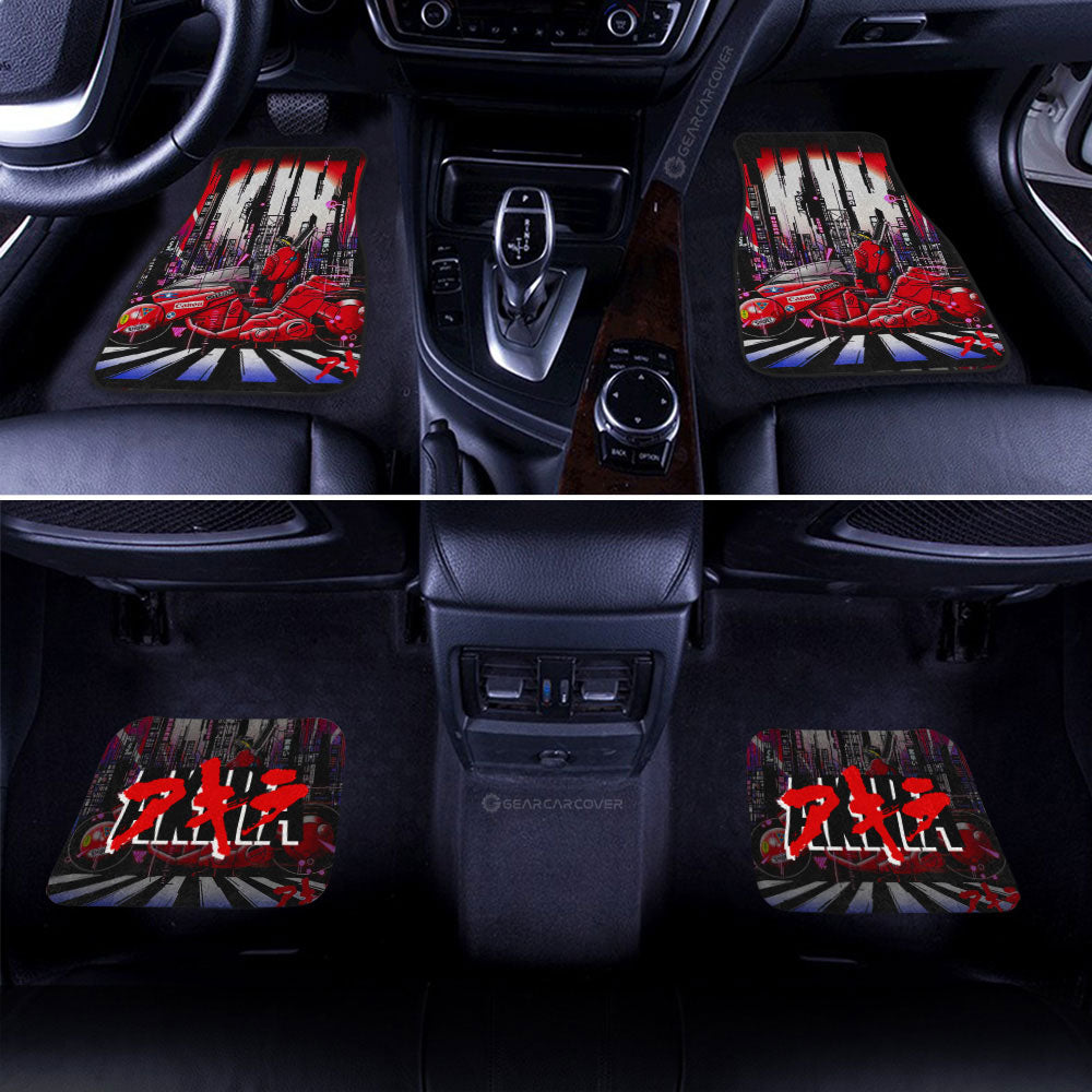 Kaneda Shotaro Car Floor Mats Custom Akira Anime Car Accessories - Gearcarcover - 2