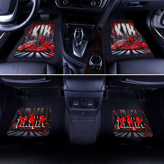Kaneda Shotaro Car Floor Mats Custom Akira Anime Car Accessories - Gearcarcover - 2