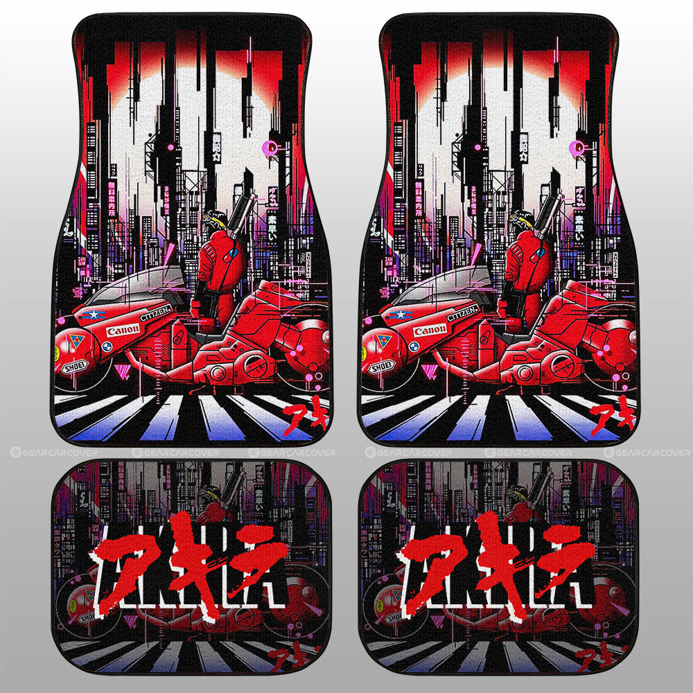 Kaneda Shotaro Car Floor Mats Custom Akira Anime Car Accessories - Gearcarcover - 1