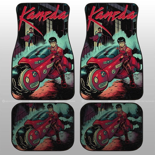 Kaneda Shotaro Car Floor Mats Custom Akira Anime Car Accessories - Gearcarcover - 1