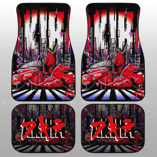 Kaneda Shotaro Car Floor Mats Custom Akira Anime Car Accessories - Gearcarcover - 1