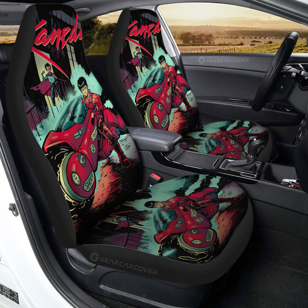 Kaneda Shotaro Car Seat Covers Custom Akira Anime Car Accessories - Gearcarcover - 2